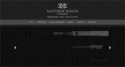 Desktop Screenshot of matthewwailes.com